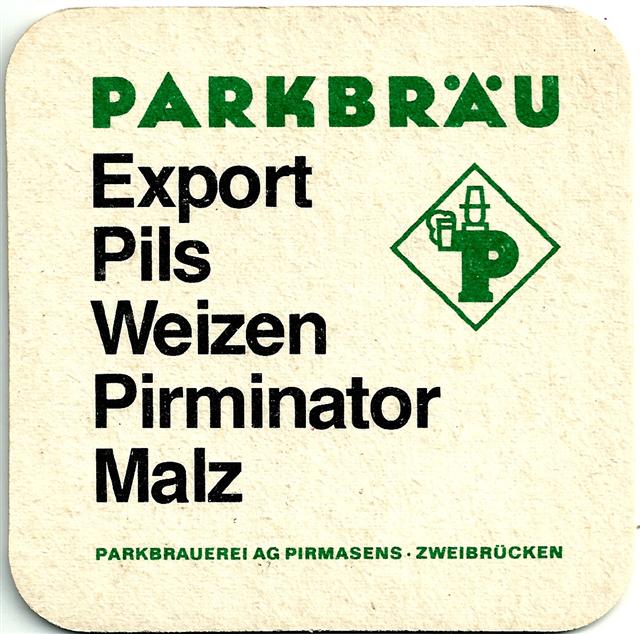 pirmasens ps-rp park prost 1b (quad185-export pils-schwarzgrün) 